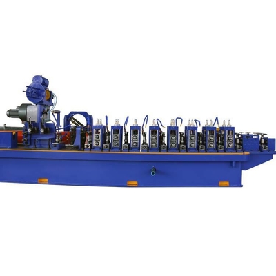 Baja Karbon Rendah Erw Welded Pipe Tube Mill Membuat Lini Mesin
