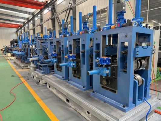 Mesin Pembentuk Tabung Berkecepatan Tinggi untuk Produksi Pipa API | Pabrik Pipa ERW Presisi Tinggi Φ114–219mm untuk Manufaktur Pipa Minyak & Gas