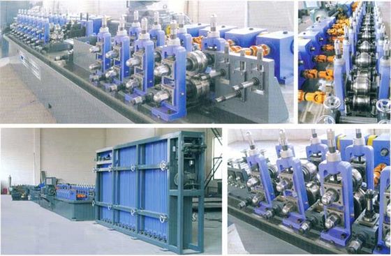 Peralatan pembentuk rol profil terbuka baja untuk produksi pipa industri dan profil struktural