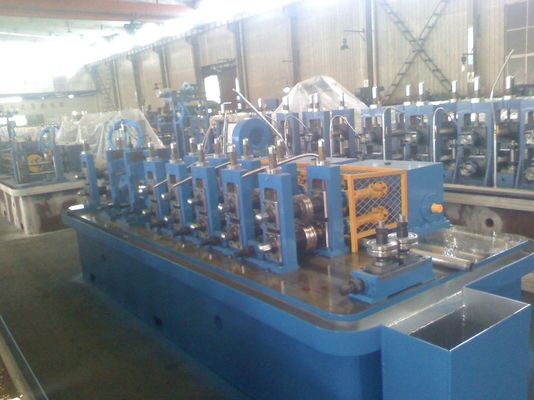 Pengelasan Pipa Otomatis ASMT Frekuensi Tinggi Baja Karbon untuk Produksi Pipa Industri Standar