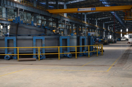 Cold Rolled Steel Strips Tube Making Machine With Online Finish.