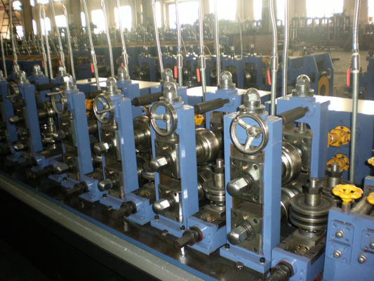 Mesin pembuatan tabung baja galvanis dengan pengelasan frekuensi tinggi untuk konstruksi dan produksi pipa industri