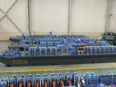 ISO Standar Steel Pipe Mills. ∙ Φ114 ∙325mm Ukuran Besar Mesin Pipa Pipa untuk Struktural, Air & Energy Pipeline Produksi