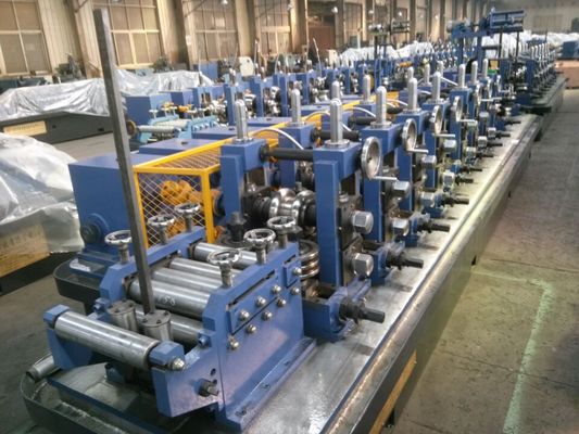 EN Mesin pembuatan pipa baja standar untuk produksi pipa las dan aplikasi tabung struktural