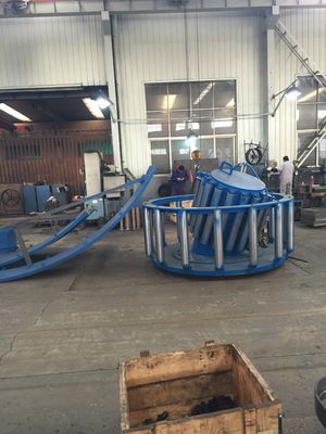 BIS Standard Steel Pipe Production Line untuk pipa industri dengan diameter luar 88,9 mm - 219 mm
