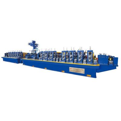 Pipa Baja ERW Tube Mill Mesin Pengelasan Frekuensi Tinggi 15-2019mm Carbon Steel Pipe Line Produksi