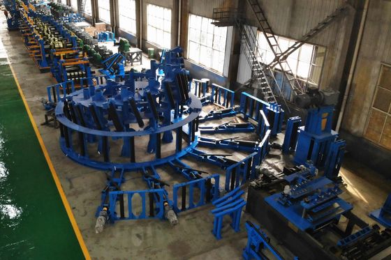 300F Baja Karbon Rendah Square Pipe Membuat Mesin Otomatis