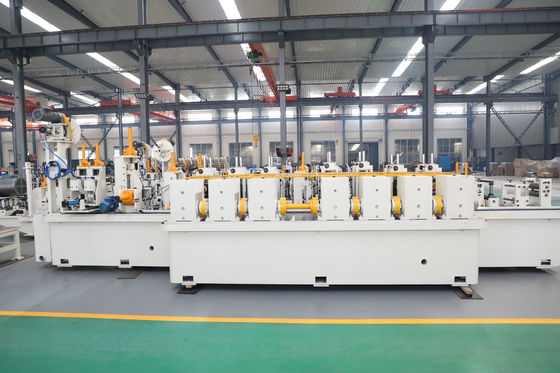 Mesin Rolling Tabung 12?? 76mm untuk aplikasi pembuatan tabung furnitur dan inti pipa