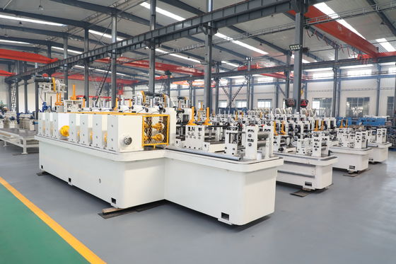 Mesin Rolling Tabung 12?? 76mm untuk aplikasi pembuatan tabung furnitur dan inti pipa
