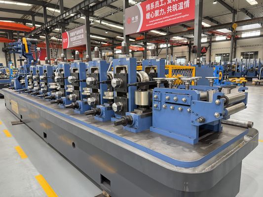 Peralatan Pabrik Pipa Baja ASTM A53 ERW 120M/Min untuk Produksi Baja Karbon dan Pipa Galvanis