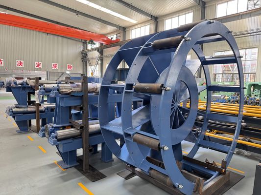 Mesin Pembentuk Tabung Paduan Rendah 20×20mm–150×150mm untuk Produksi Tabung Persegi hingga 100 m3/mnt