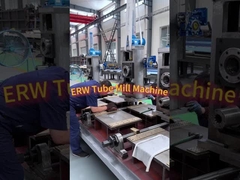 High-Speed ERW Tube Mill. 0.7-2.0mm Ketebalan dinding, 70m/min Berjalan stabil dengan alat cepat
