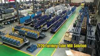 Ikhtisar Workshop ERW Tube Mill Terbaru